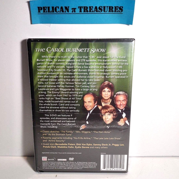 Carol Burnett The Carol Burnett Show 3 DVD Set 9 Episodes - Picture 2 of 6